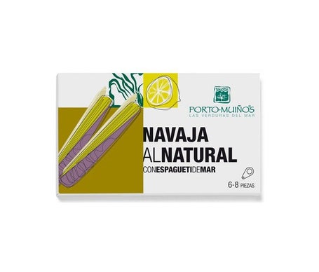 Porto Muiños Navaja Natural Espagueti Mar Eco 90g
