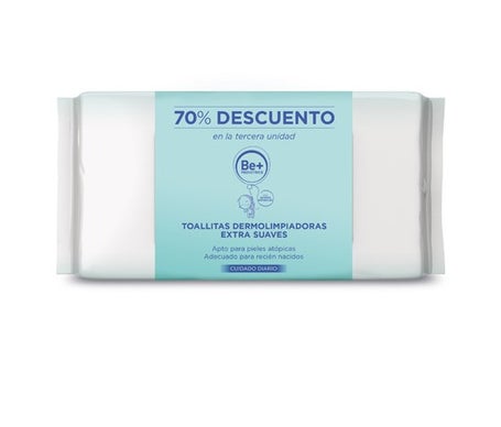 Be+ Pediatrics Toallitas Humedas Extra Suaves Triple 72 Toallitas 3 U