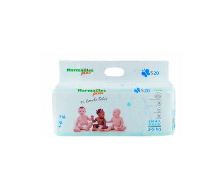 Marmailles Plus Pañales Talla S 3-5kg 50uds