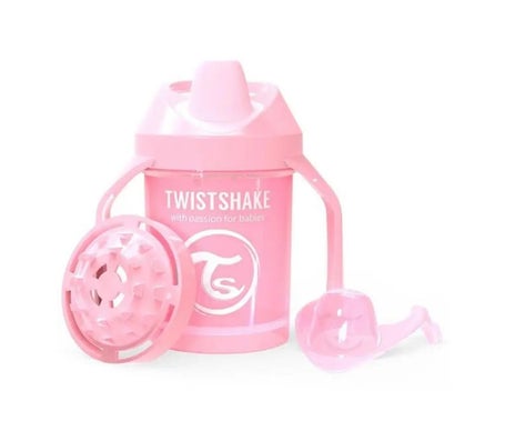Twistshake Minitaza Pastel Rosa 230ml