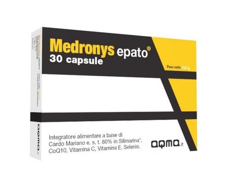 Aqma Italia Medronys Epato 30 caps | Natural Doctor
