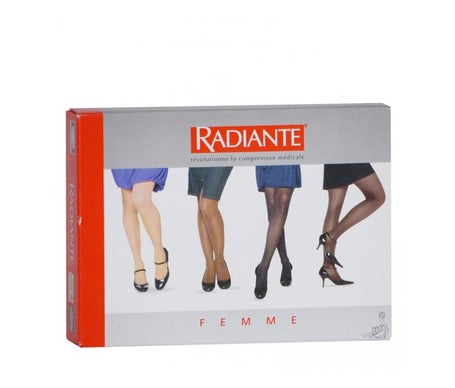 Radiante Pantimedia 2 Voile Soie Negro M4 1ud