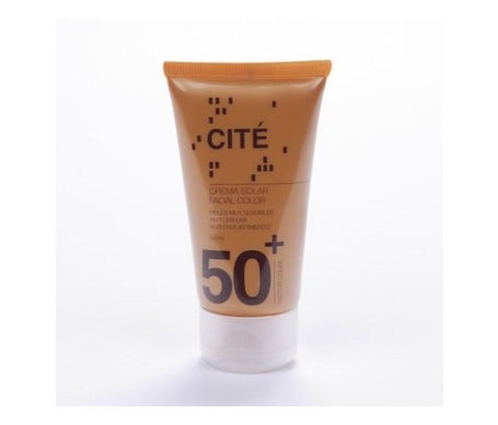 Cite Protector Solar Fps 50+ Crema Facial Color + 50ml