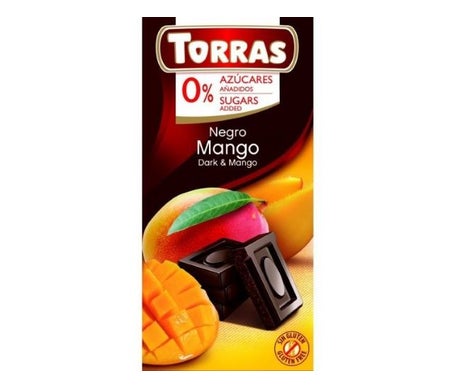 Torras Chocolate Negro con Mango 75g