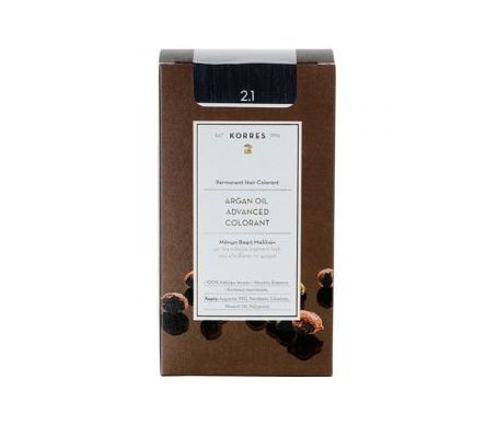 'Korres Coloration Permanente Huile D''Argan Blond Cendré 7.1'