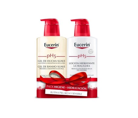 Eucerin Pack de Loción 400 deml + Gel de baño de 400ml
