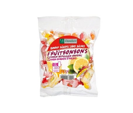 Damhert Nutrition Caramelo de Frutas Sin Azúcar 100g