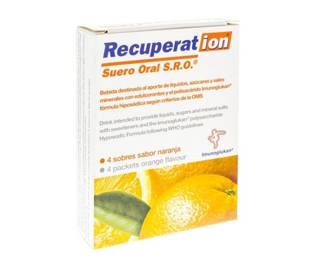 Recuperation Suero Oral Limón 4 Sobres