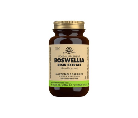 Solgar Boswellia Extracto de Resina 60vcaps