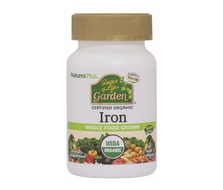 'Nature''s Plus Garden Hierro 30caps'