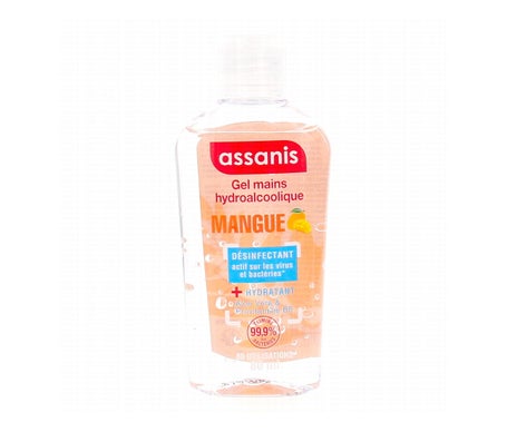 Assanis Pocket No Rinse Antibacterial Gel (80 ml) - Antisépticos y desinfectantes