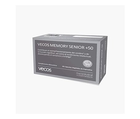 Vecos Nucoceutical Memory Senior 50caps
