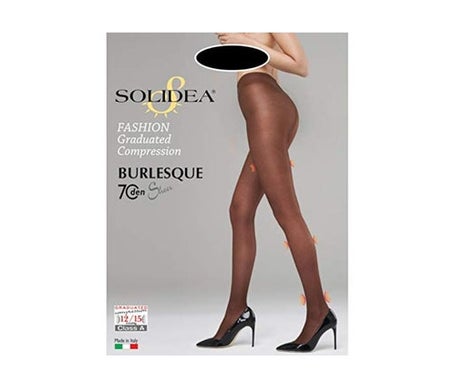 Solidea Burlesque 70den Sheer Pantimedia Miel Talla 4XL 1ud