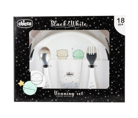 Chicco Set de Comida Vajilla Planetas +18 M
