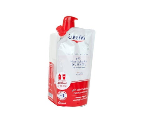 Eucerin® Gel de Baño pH5 1000ml + Recarga 400ml
