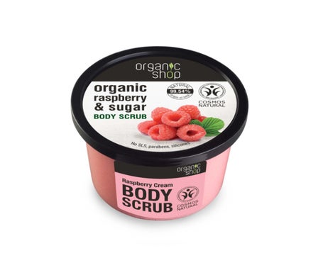 Organic Shop Exfoliante Corporal Crema de Frambuesa 250ml