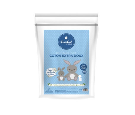 Ainsifont Rectángulo de Algodón Extra Suave 200ml