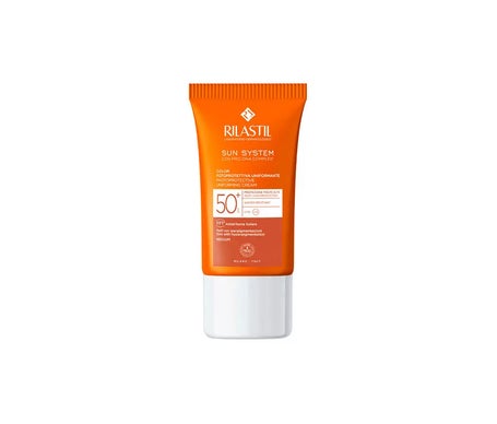 Rilastil Sun System Emulsión Solar Facial Color SPF50+ 40ml