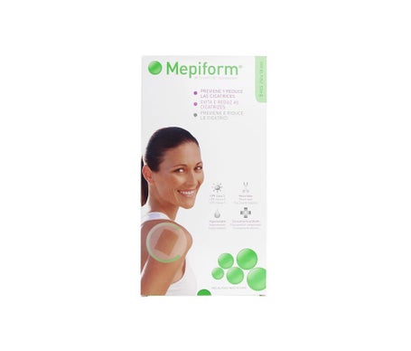 Mepiform reductor de cicatriz silicona lámina 10x18cm 5uds