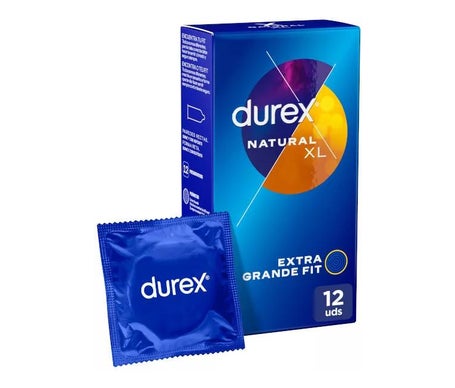 Durex Natural XL Preservativos 12uds