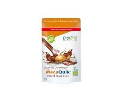Biotona Maca quik Instant Cacao Drink Bio 200g