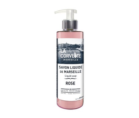 La Corvette Liquid Marseille Soap Rose 250ml