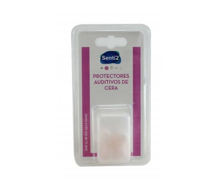 Senti2 Tapones de Oídos Cera 4uds