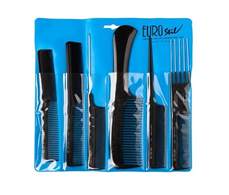 Eurostil Profesional Estuche 6 Peines 1un