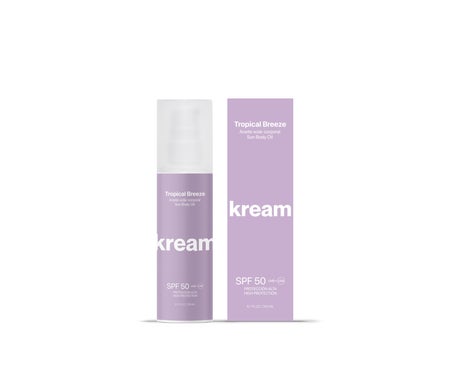 Kream Tropical Breeze Aceite Solar Corporal SPF50 200 ml