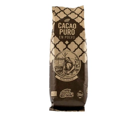Chocolates Sole Cacao Puro Polvo Vegano sin Gluten 150g