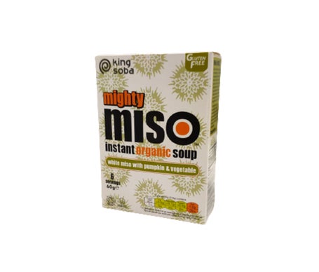 King Soba Sopa De Miso ConCalabaza Y Verduras 6x10g | Natural Doctor