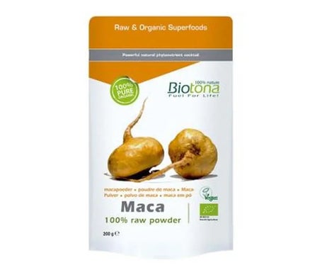 Biotona Maca En Polvo Raw Superfood Bio 200g