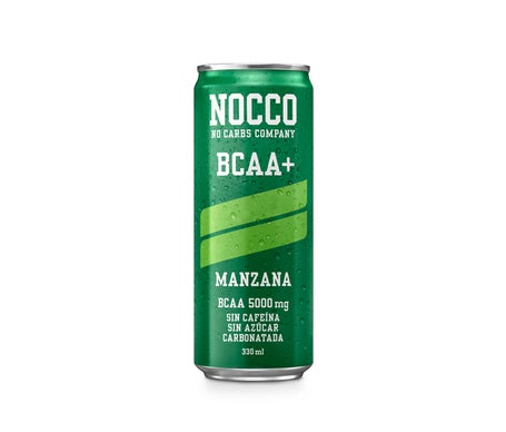 Nocco Bebida Energética Manzana BCAA+ sin Cafeína 330ml | Natural Doctor