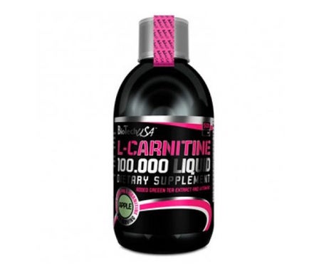 Biotech USA L-Carnitina 100.000 Apple 500ml