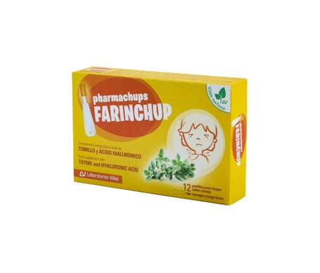 Pharmachups Farinchup Sabor Naranja 12uds