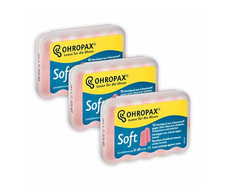 Ohropax Soft Foam Earplugs 10uds