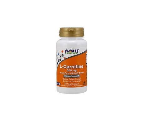 Now L-Carnitina 500mg 60caps