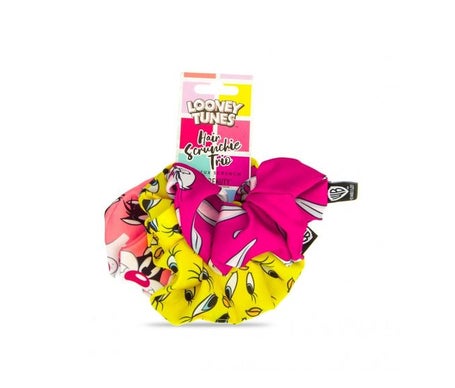 Mad Beauty Looney Tunes Coletero de Pelo, 3 Unidades