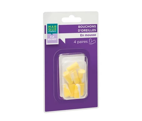 Marque Conseil Tapones para Oídos 4 Pares