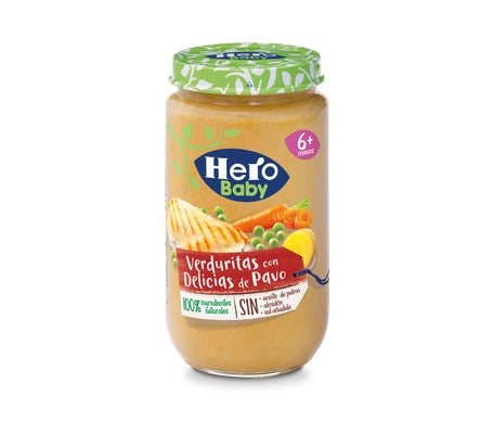 Pack de 6 Potitos Hero Baby por solo 5,88 €