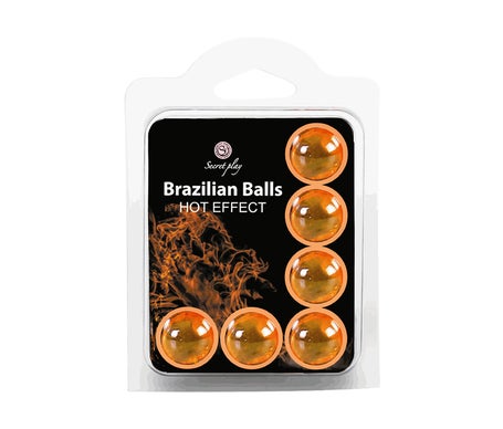Secretplay Set Brazilian Balls Efecto Calor 6uds