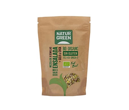Naturgreen Mezcla 6 Semillas Ensalada Goji y Chía Bio 225g