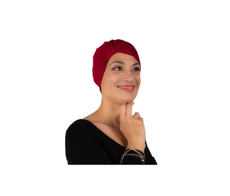 1001 Perruques Gorro Lou Bambou Burdeos 1ud