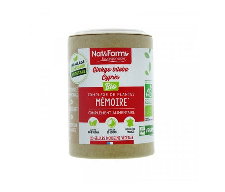 Nat&ampForm Memoria Ecológica 120 Cápsulas
