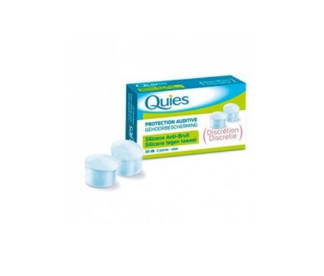 Quies Tapón Silicona Antiruido 6uds