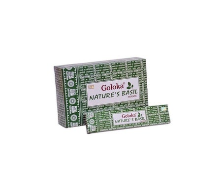 'Goloka Nature''s Incienso Albahaca 12x15g'