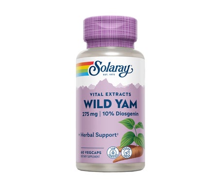 Solaray Mexican Yam 275mg 60cáps