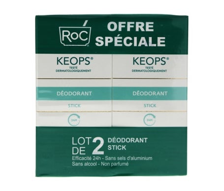 Keops Roc Desodorante Stick 2x40ml