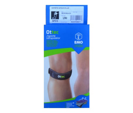 Emo Cincha Infrapatelar Negra Talla Única Sp515 1ud