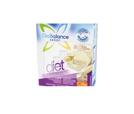 DiaBalance Expert Diet barrita chocolate blanco 6uds